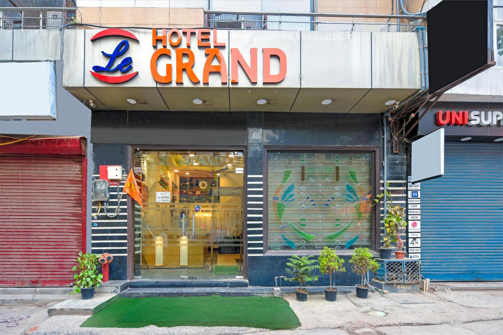 Hotel Le Grand - Walk-In From Rk Ashram Metro Station New Delhi Buitenkant foto
