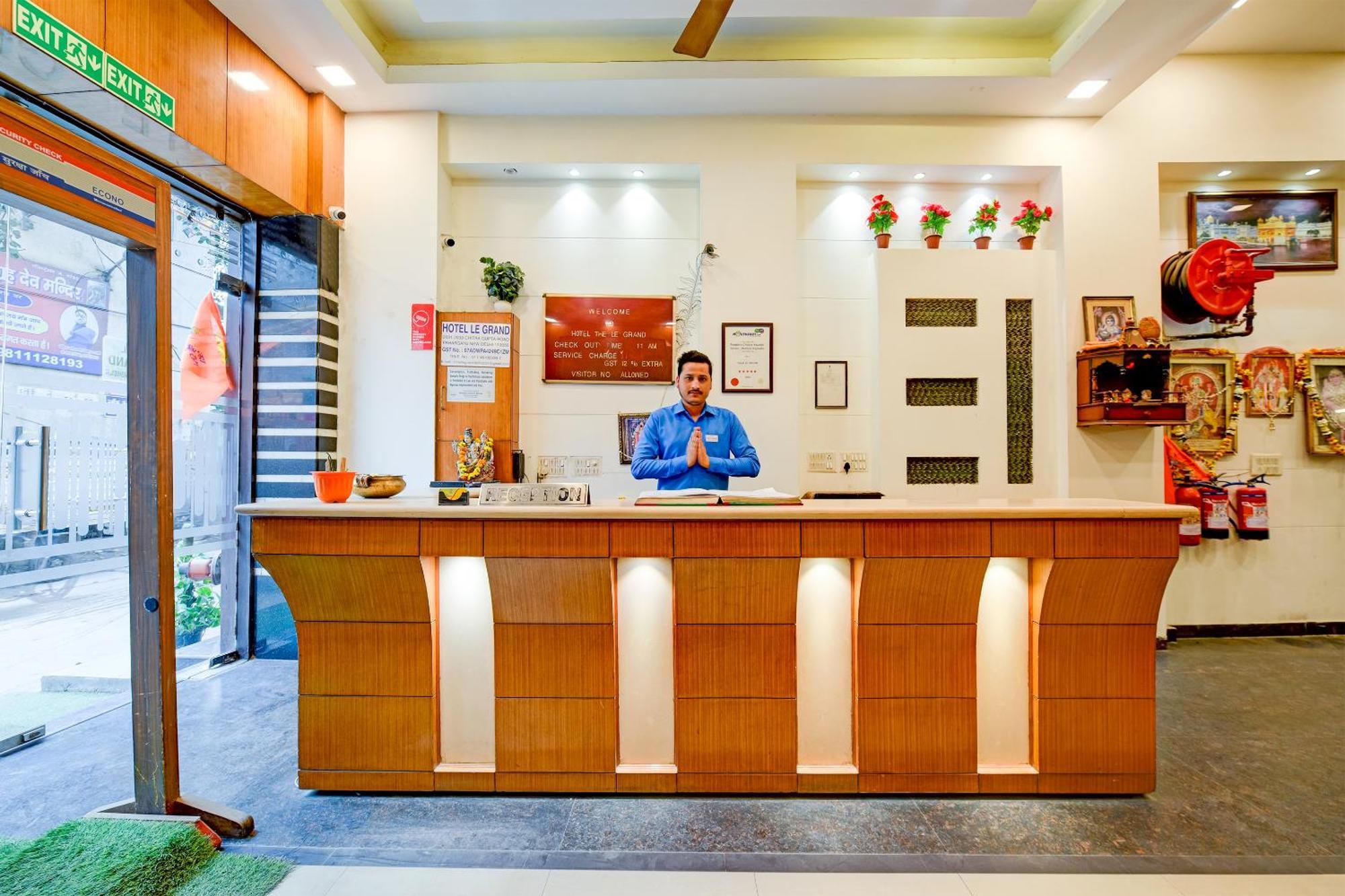 Hotel Le Grand - Walk-In From Rk Ashram Metro Station New Delhi Buitenkant foto